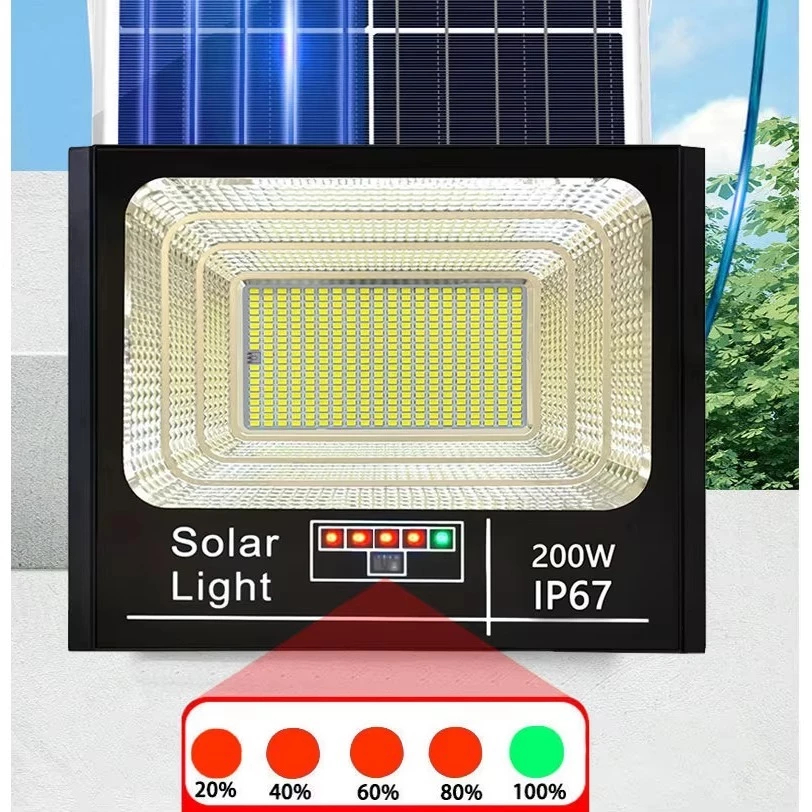 Jual PROMO Solar LED Flood Light SUNPRO S-200 Cahaya Putih 200watt ...