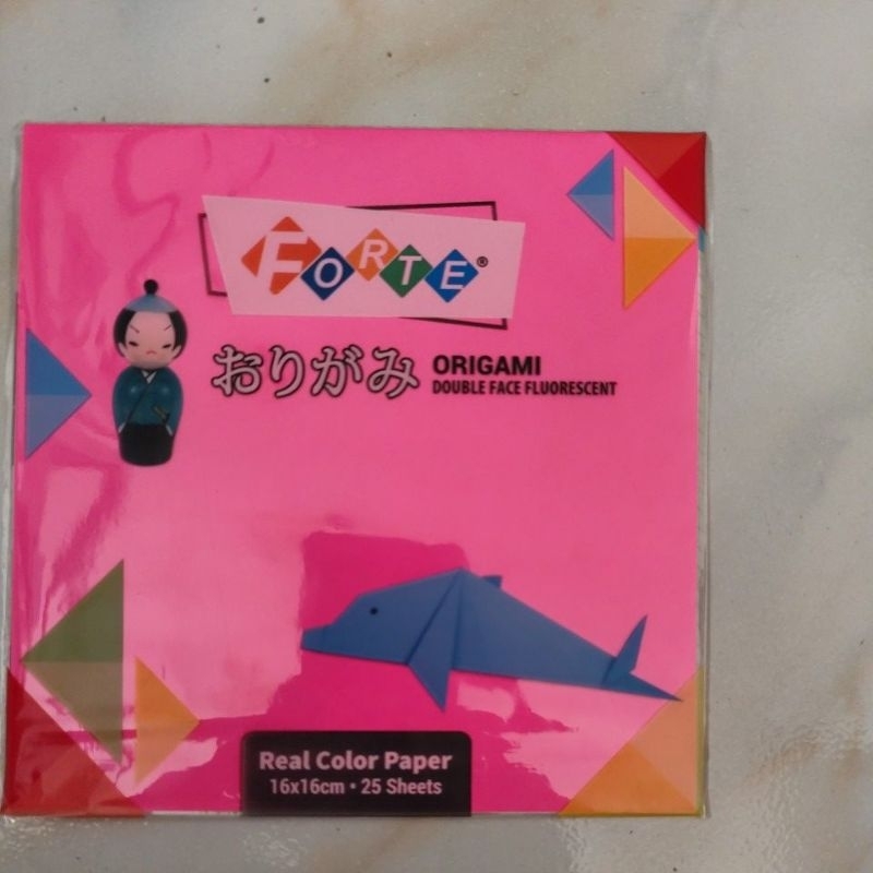 Jual origami forte ukuran 16x16 merk forte 1 pak isi 25 | Shopee Indonesia