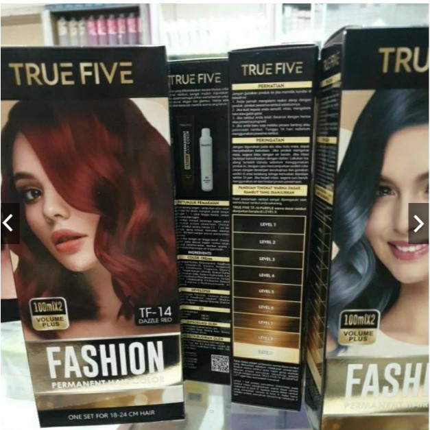 Jual True Five Hair Color 100ML | Shopee Indonesia