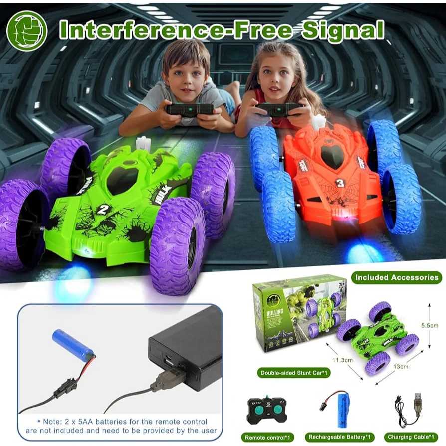 Jual Mainan Remote HuIk R/C Superhero AVG Car Double Side Mobil Remot ...