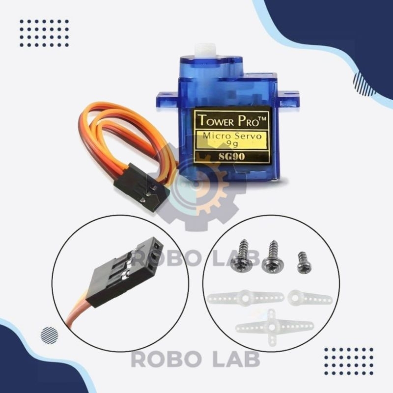 Jual TOWERPRO MOTOR MICRO SERVO SG90 SG-90 9G | Shopee Indonesia