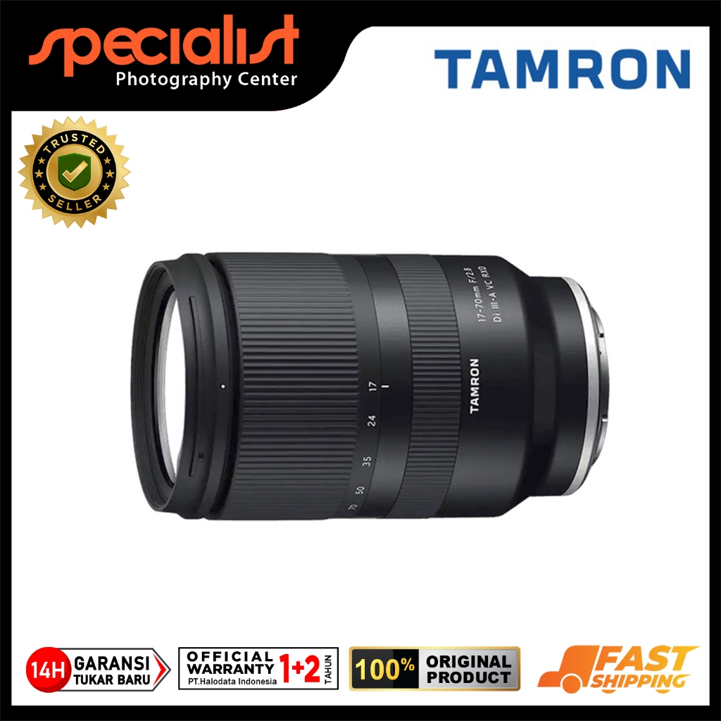Jual Tamron Lens 17-70mm F2.8 Di III-A VC RXD APS-C | Shopee Indonesia
