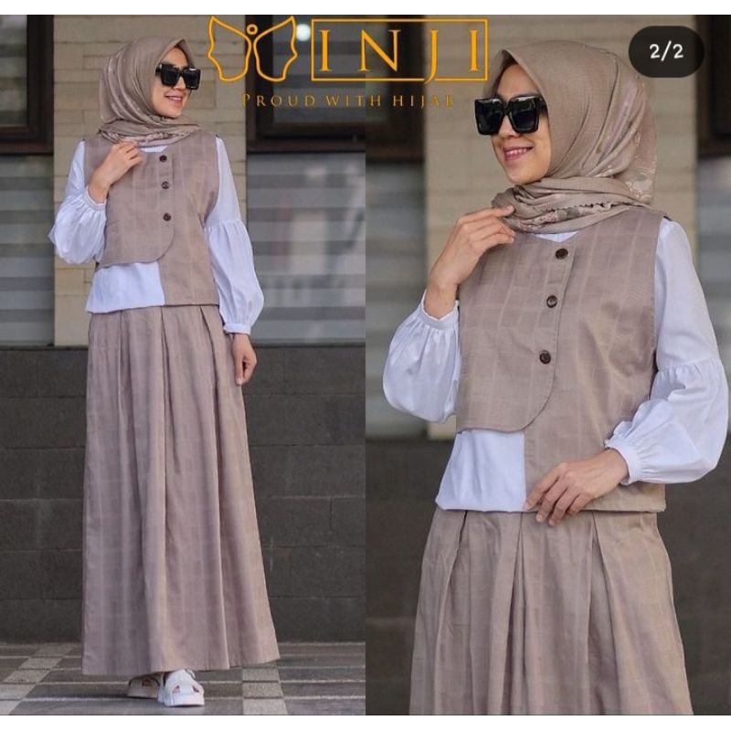 Jual NAZMI SET ROMPI ORIGINAL BY INJI (TANPA INNER) | Shopee Indonesia
