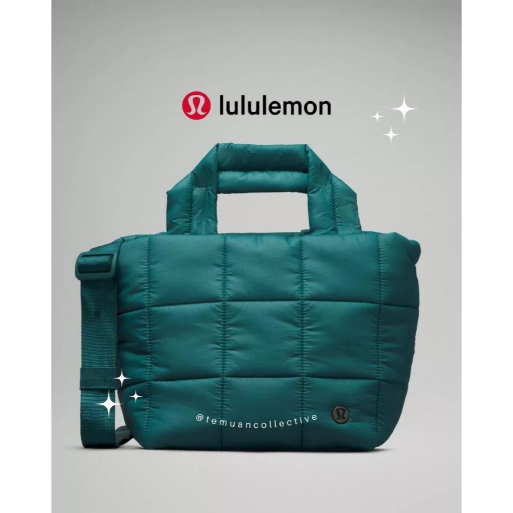 Jual LULULEMON Quilted Grid Crossbody Bag 5L - Original Jual LULULEMON Quilted Grid Crossbody Bag 5L - Original