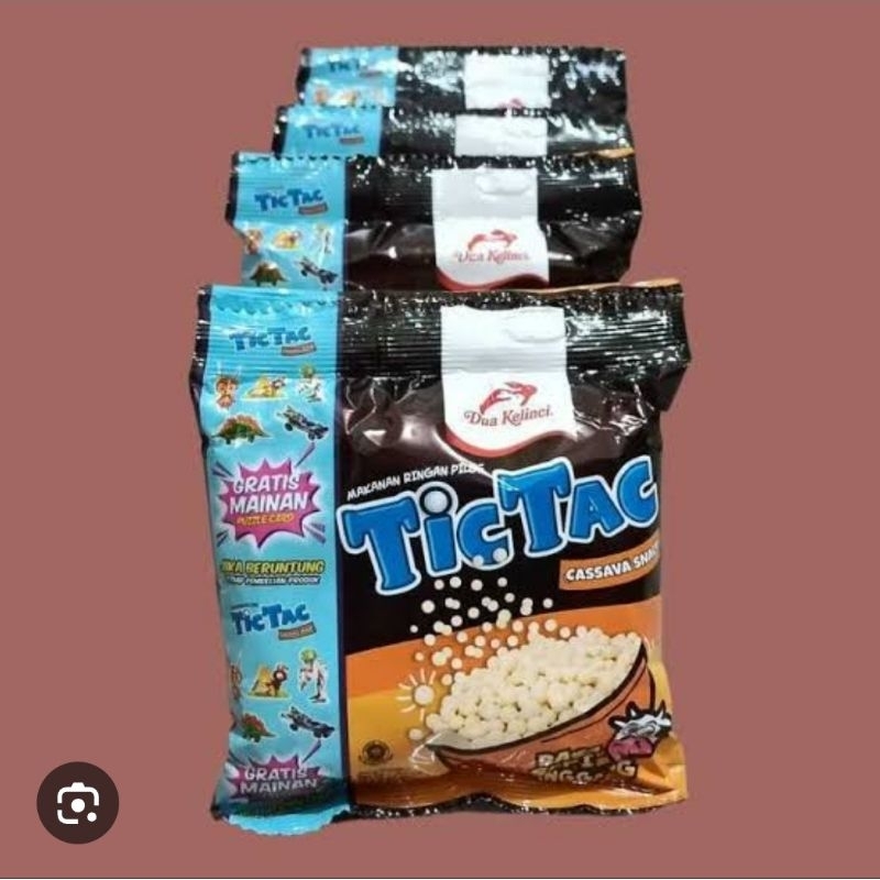 Jual Tic Tac Dua Kelinci Renceng isi 10 pcs / Snack Tic Tac Pilus Sapi ...