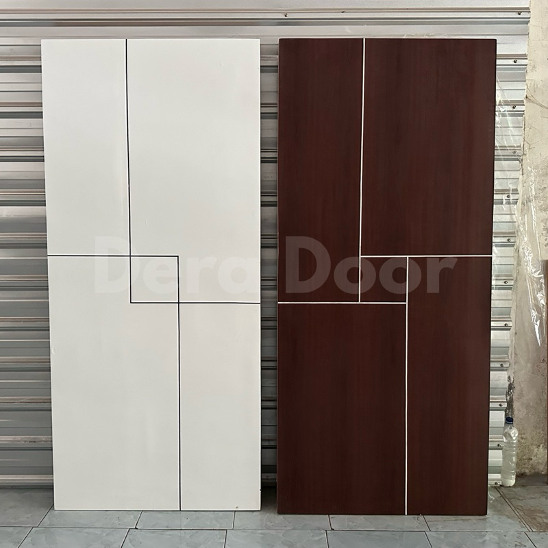 pintu minimal modern / pintu kamar / pintu utama / pintu geser kamar / pintu triplek