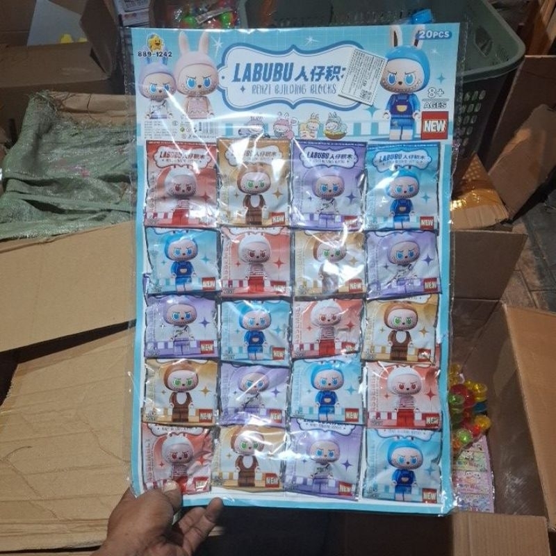 Jual Block Labubu 20pc Kar Biru | Shopee Indonesia