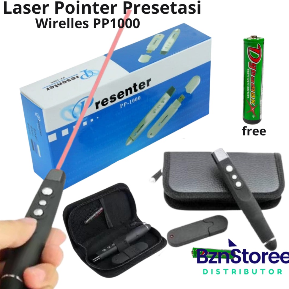 Jual Bagus Dipakai Presenter Laser Pointer Wireless PP 1 PP1 Presentasi ...