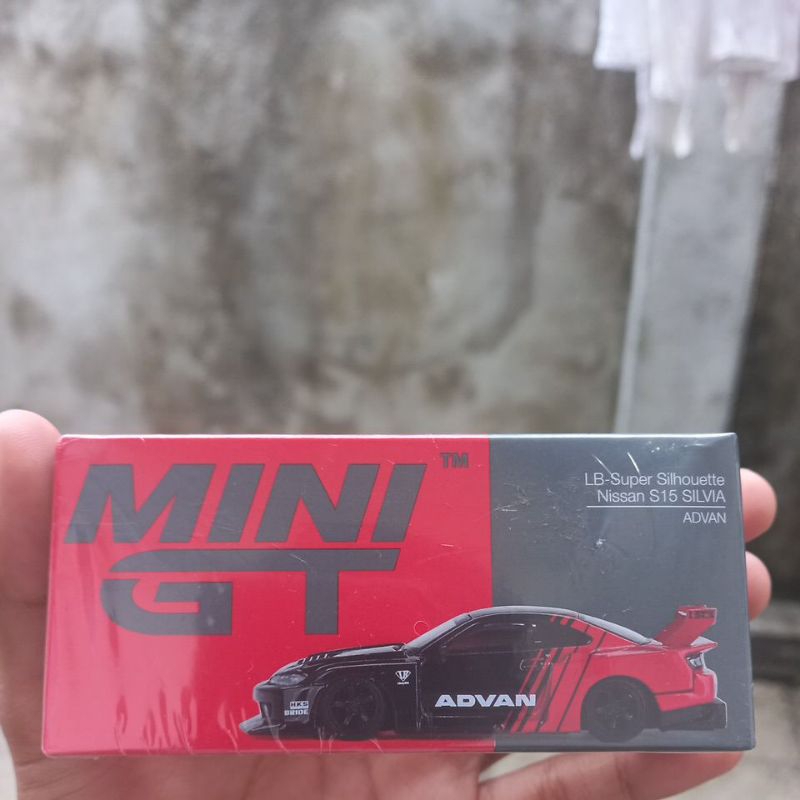 Jual Mini GT LB Super Silhouette Nissan Silvia S15 LBWK ADVAN SEALED ...