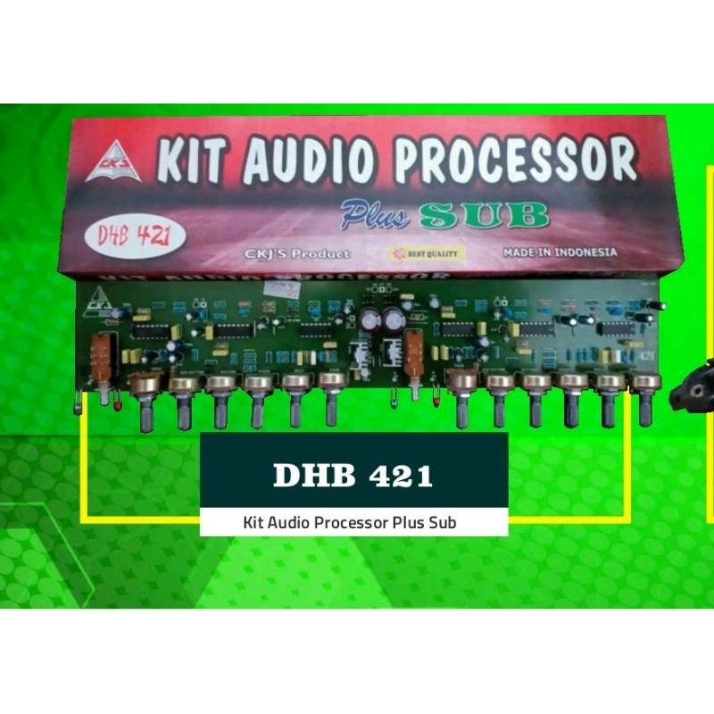 Jual KIT AUDIO PROCESSOR PLUS SUB DHB 421 | Shopee Indonesia