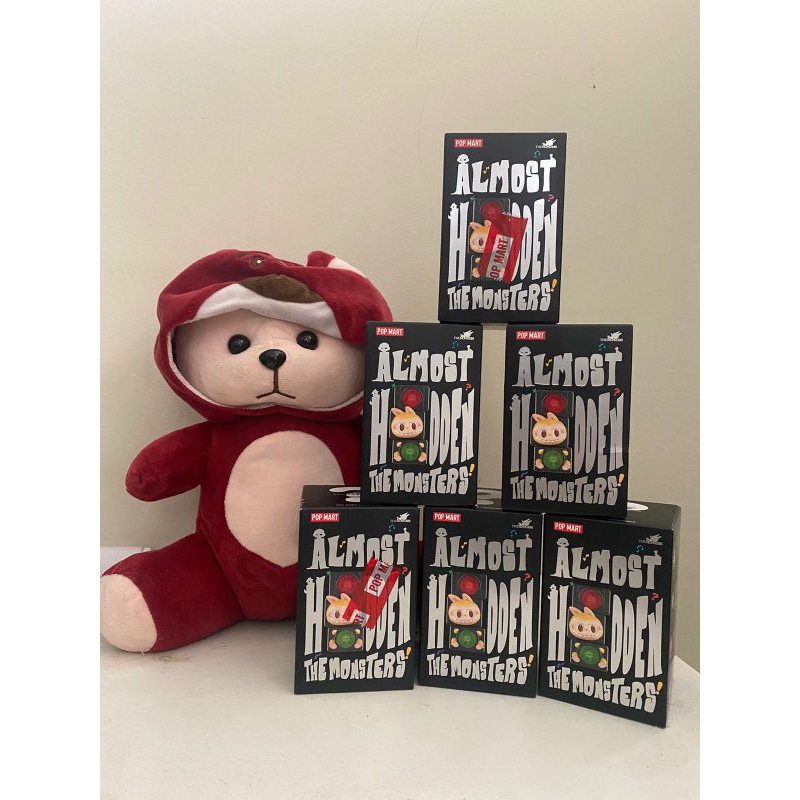 Jual LABUBU ALMOST HIDDEN FIGURE | Shopee Indonesia