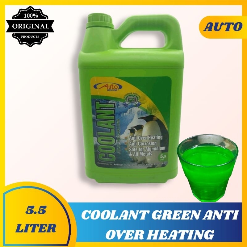 Jual RADIATOR COOLANT GREEN 5.5 LITER | Shopee Indonesia