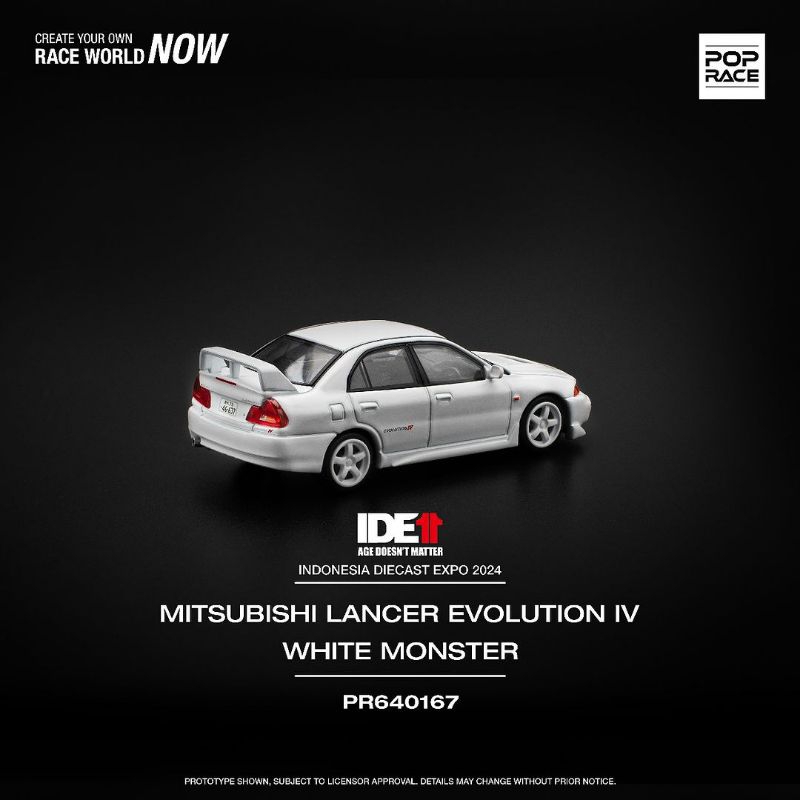 Pop Race Mitsubishi Lancer Evolution Evo Iv Rally Pr64-165 1/64 Fiyatları ve Öze