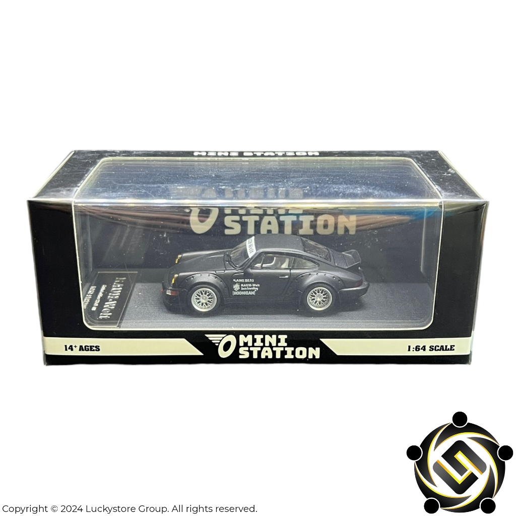 Jual Mini Station 1:64 RWB Porsche 964 Samurai Black Limited