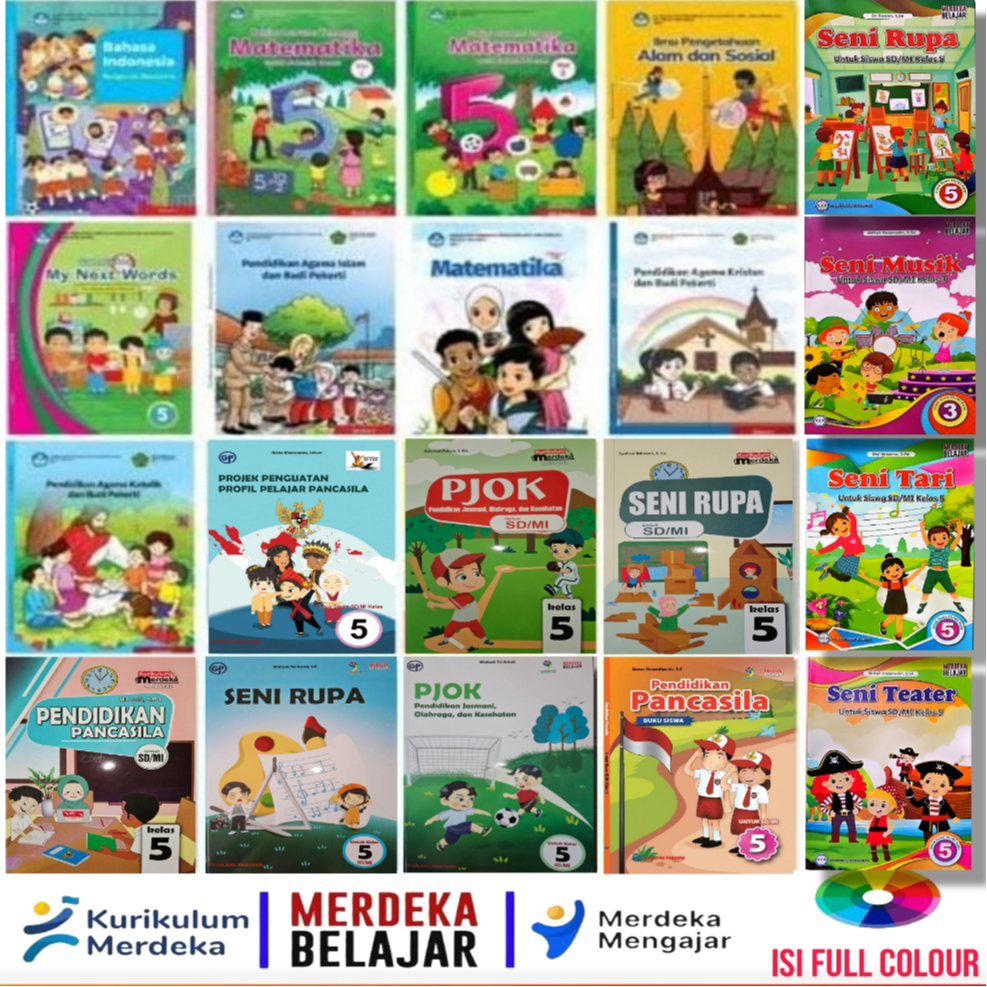Jual Buku Paket Kelas 5 (Kelas V) SD/MI - Buku Siswa Kurikulum Merdeka ...