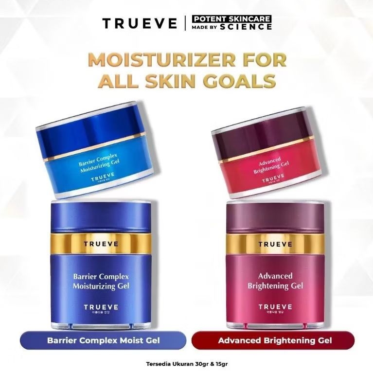 Jual TRUEVE Moisturizer for All Skin Goals | Advanced brightening ...