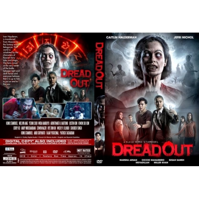 Jual KASET FILM DREADOUT-KASET FILM HOROR INDONESIA DREAD OUT-KASET ...