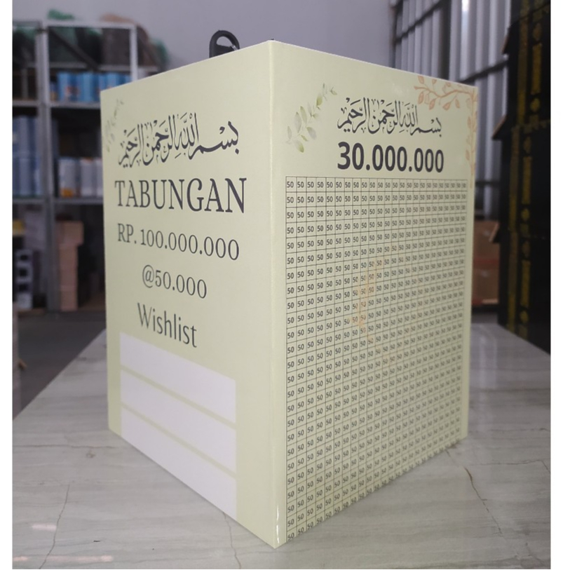 Jual Celengan Target Jumbo Besar Kunci Termurah Tempat Nabung Uang ...
