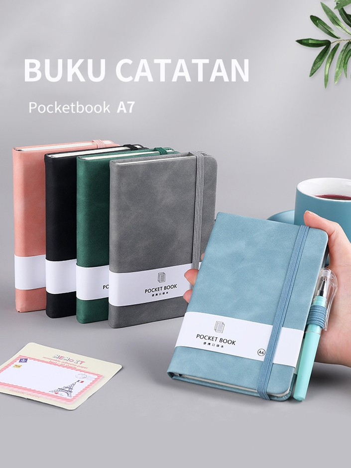 Jual Notebook mini pocket A7 Buku catatan kecil Book aesthetic portable ...