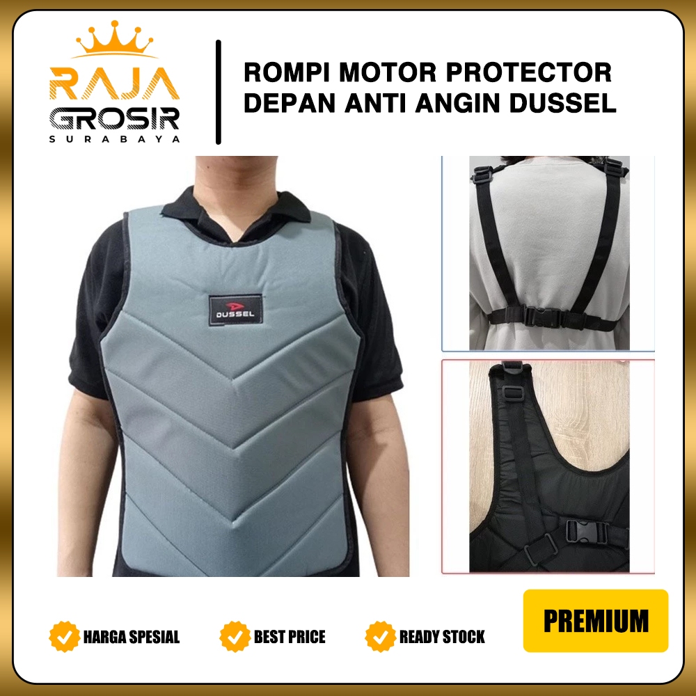 Jual ROMPI MOTOR ANTI ANGIN BODY / PROTECTOR PELINDUNG DADA TOURING ...
