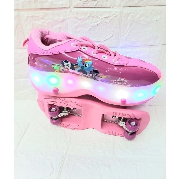 Jual Sepatu Roda Anak Karakter/Sepatu roda anak perempuan/Sepatu roda ...
