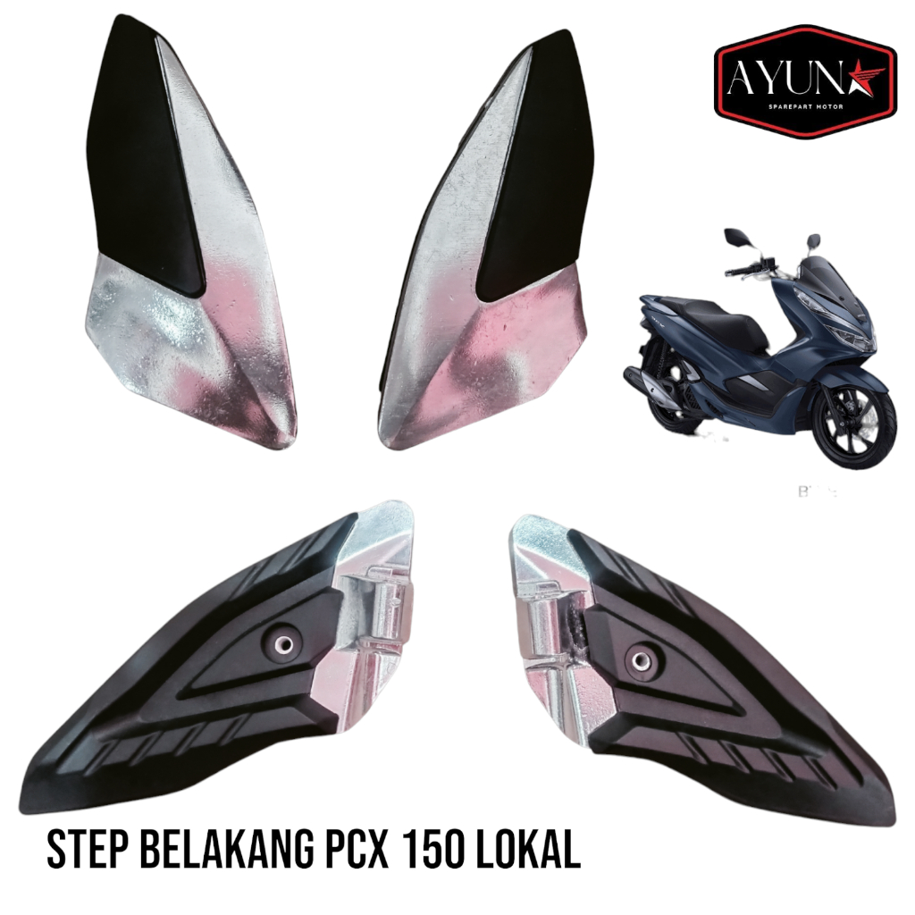 Jual Step belakang PCX 150 sepasang pijakan kaki belakang honda pcx 150 ...