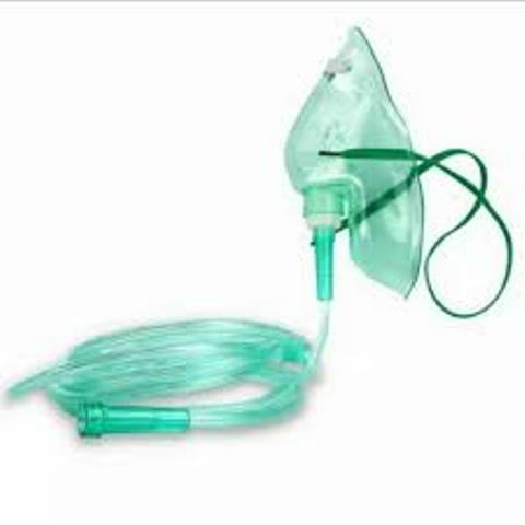 Jual Oxygen mask masker oksigen rebreathing | Shopee Indonesia