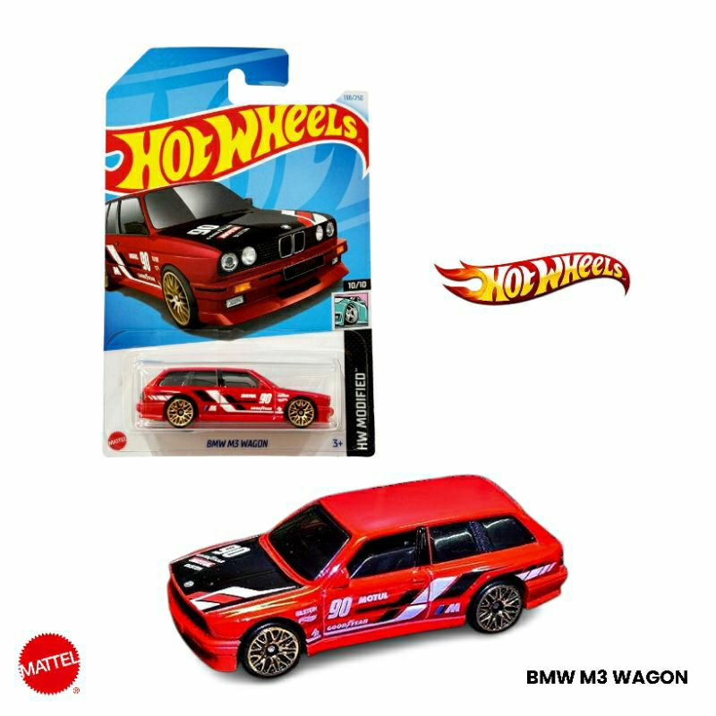 Jual Hot Wheels BMW M3 Wagon Red | Shopee Indonesia