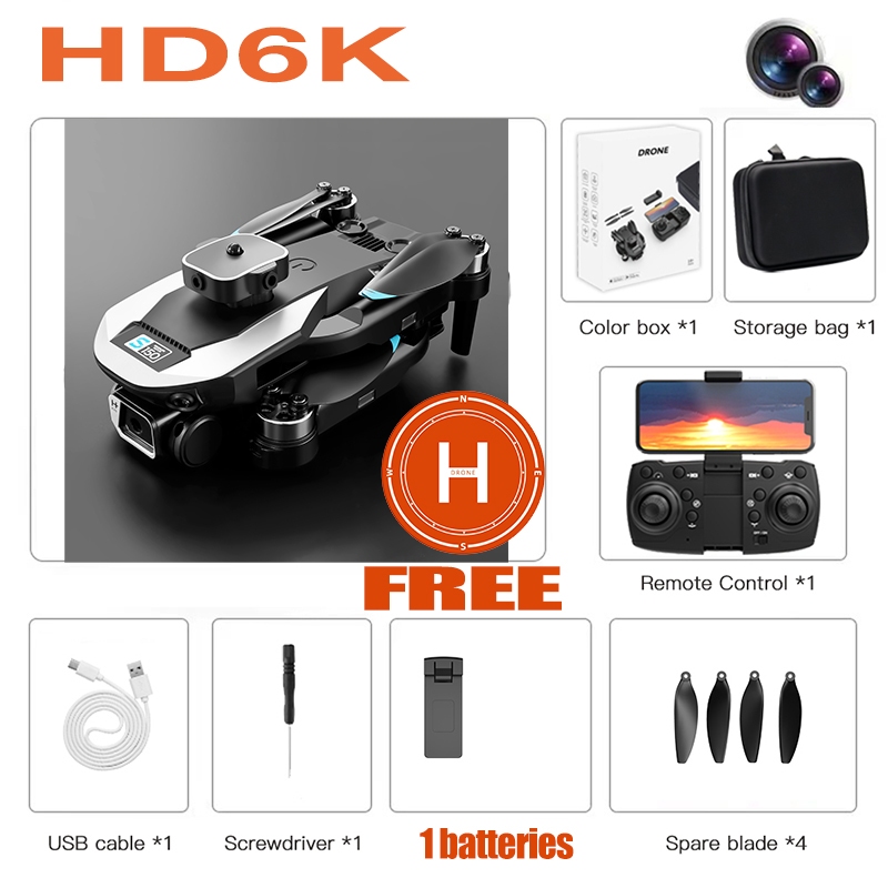 Jual Drone S150 Drone Kamera 6K remote control Drone GPS Brushless ...