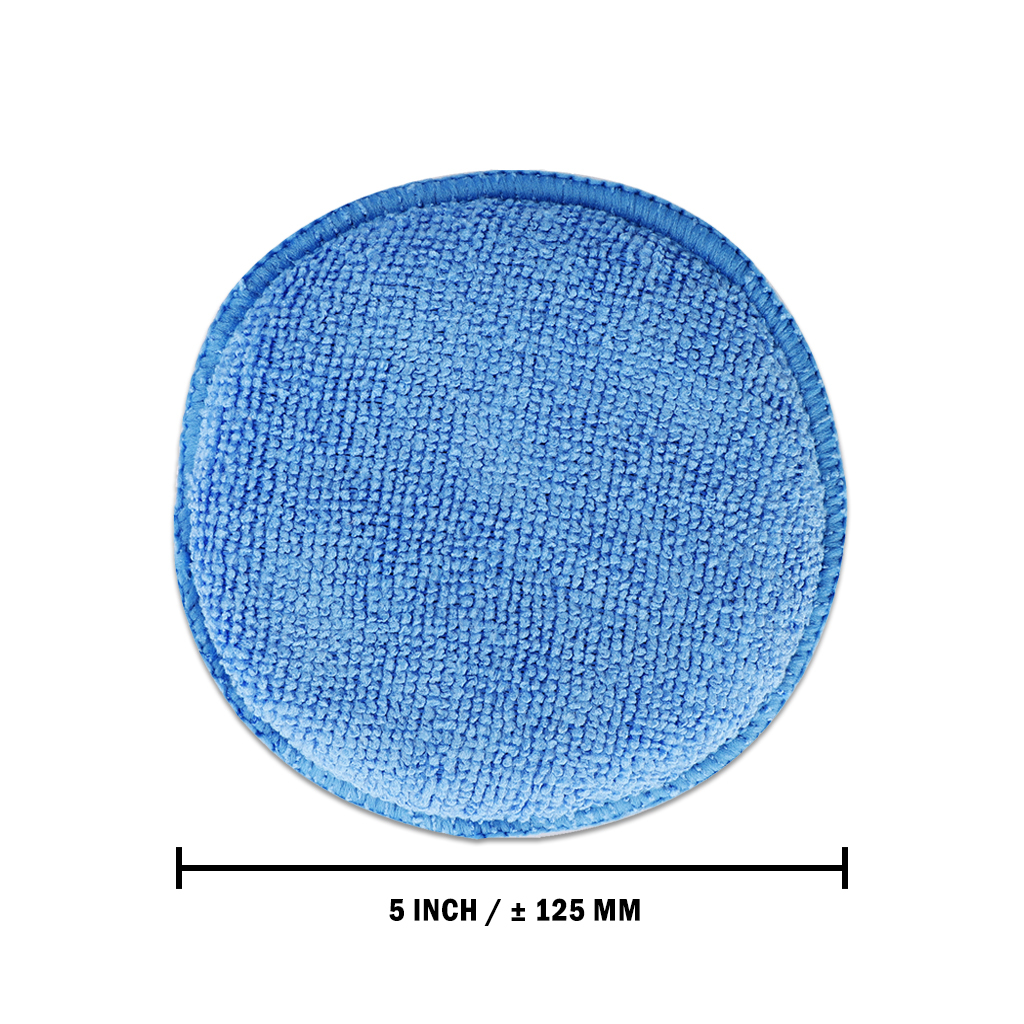 Jual Spons Microfiber Applicator Pads Busa Poles Mikrofiber 5 Inch 125 ...