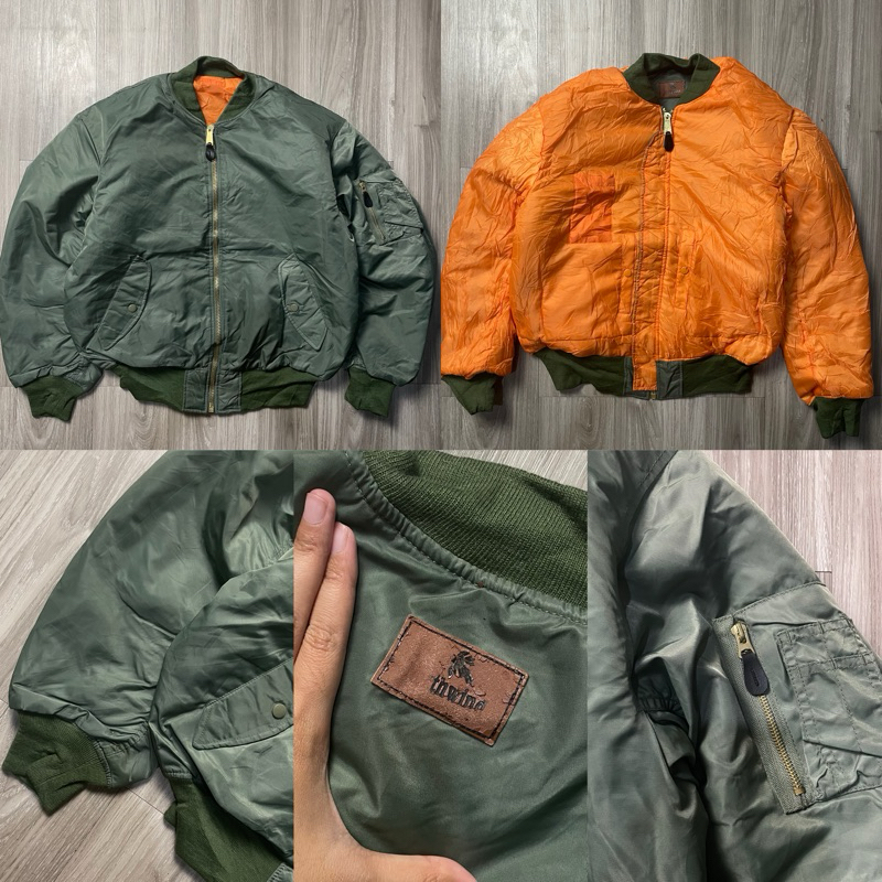 ジャケット・アウター type N-2B flight bomber jacket n2b y2k type n2b ma1 flight bomber jacket y2k（military type N2B