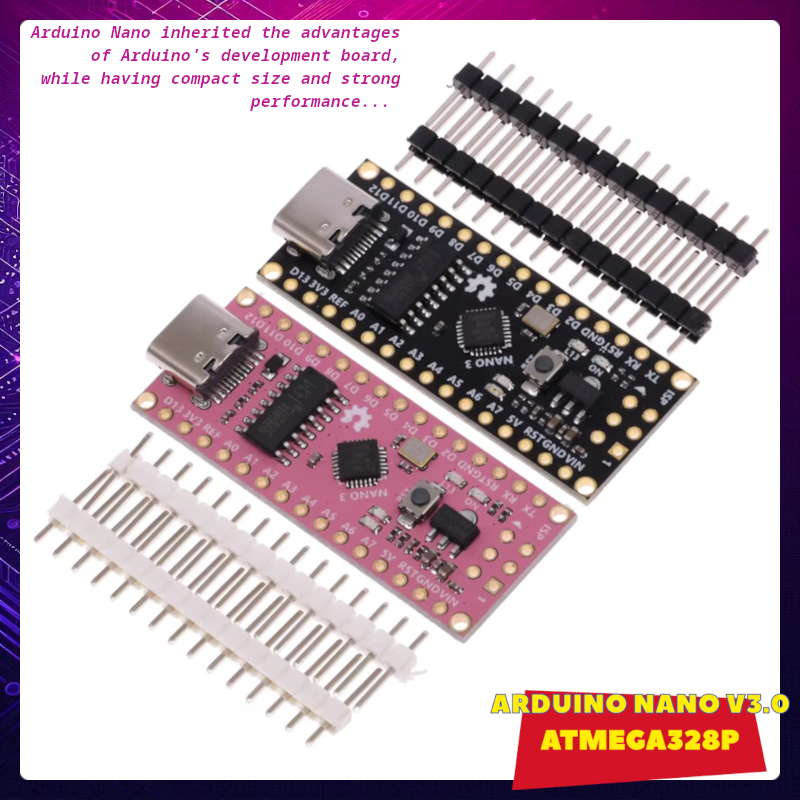 Jual NOLOGO ARDUINO NANO V3 ATMEGA328P TYPE-C DEVELOPMENT BOARD ...