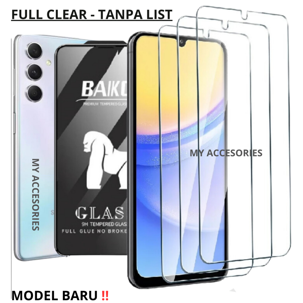 Jual BAIKO!!Tempered Glass Screen Protector SAMSUNG M15 5G M55 M35