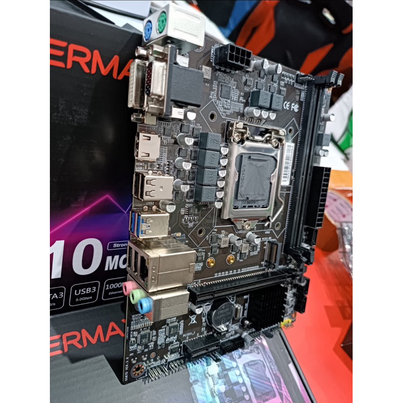 Jual MOTHERBOARD POWERMAX H510 SOCKET 1200 SLOT NVME | Shopee Indonesia