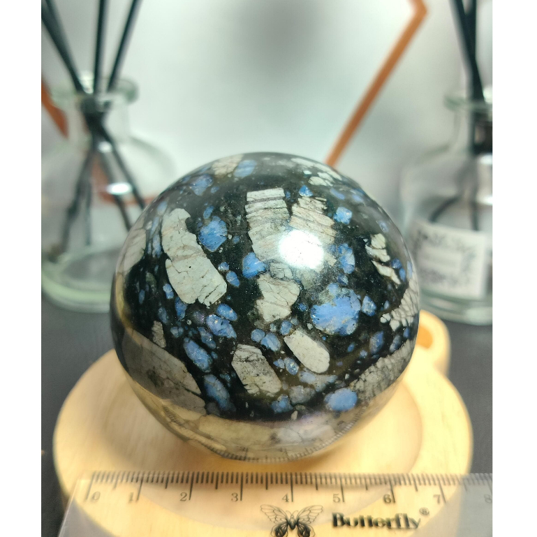 Jual Natural Ilanite Que Stera Harmony Stone Ball Sphere (1) | Shopee ...