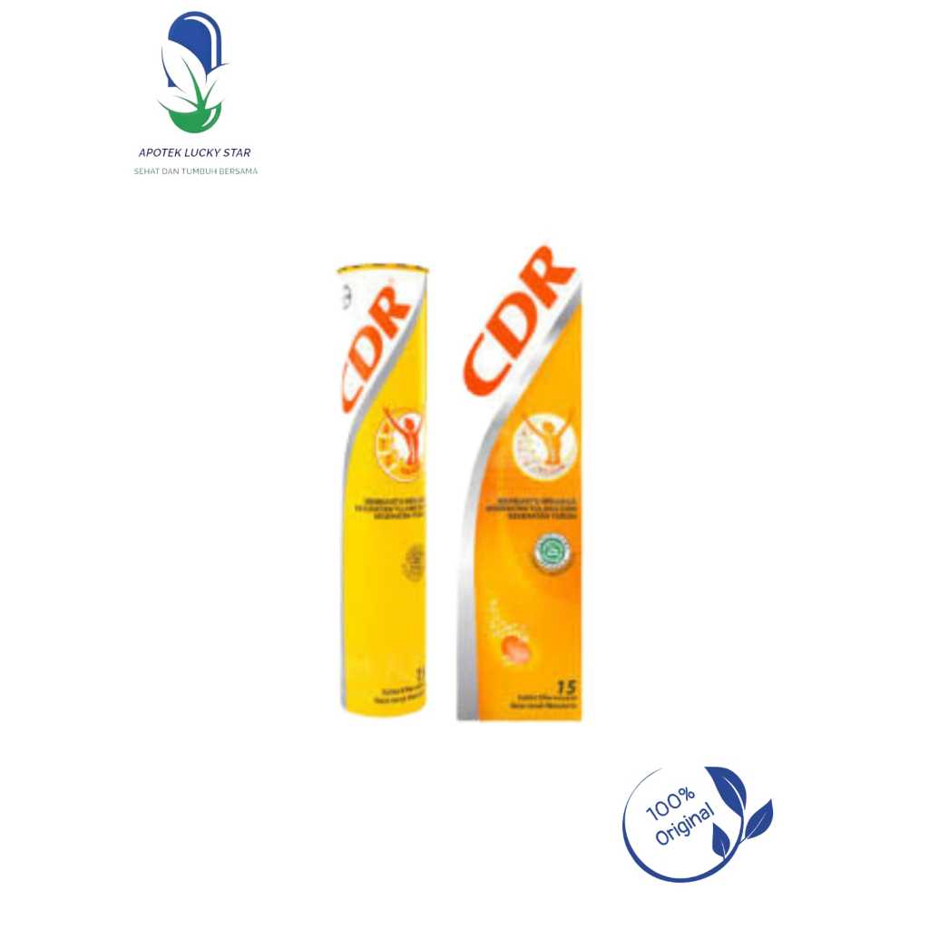 Jual Cdr Rasa Jeruk Mandarin Tube 15 Tablet - EXP JUNI 2026 | Shopee ...
