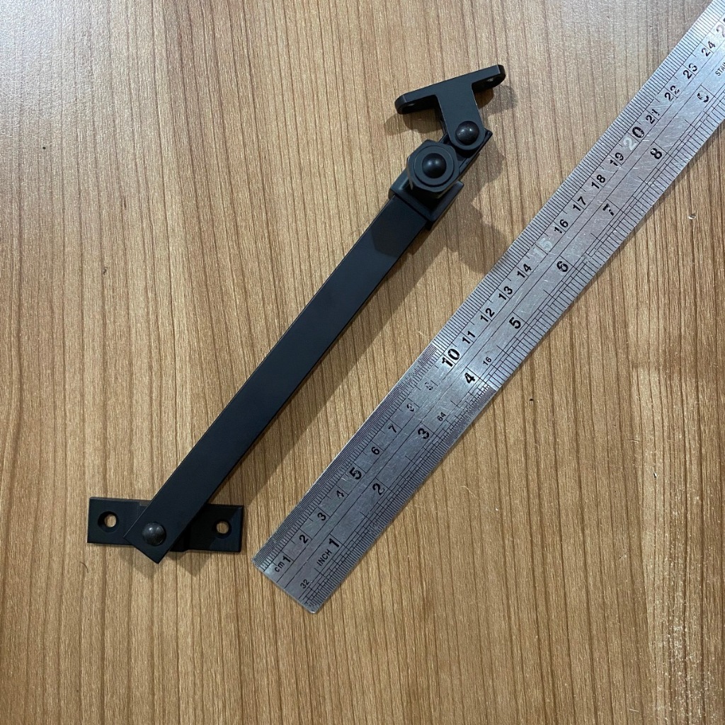 Jual ADJ. WINDOW HOLDER DEKKSON AWH SQ 001 MATT BLACK Lamskar Putar ...