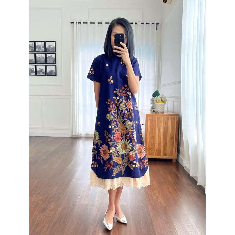 Jual Batik Queen | Aqilah Dress | Shopee Indonesia