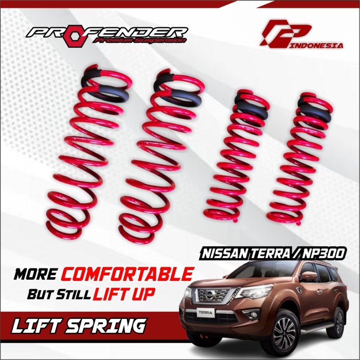 Jual Coil SPRING PER LIFT KIT PENINGGI - PROFENDER - Nissan Terra ...