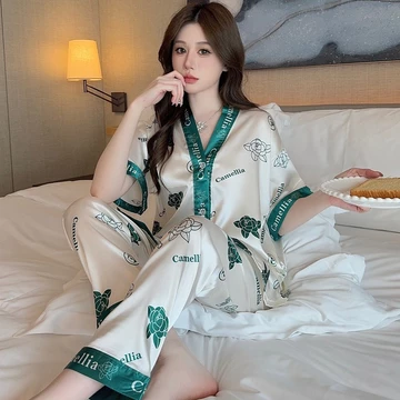 Baju Tidur Piyama Pajamas Wanita Baju Tidur Wanita Piyama Satin Wanita Dewasa Import Full