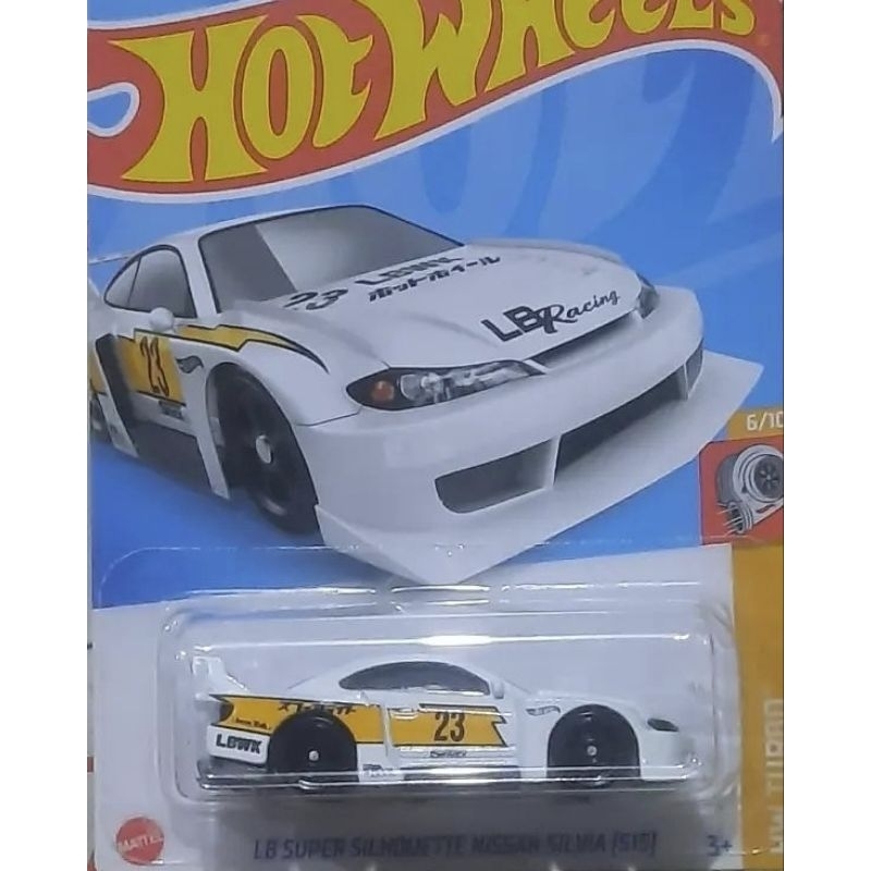 Jual Hotwheels Regular - LBWK - Nissan Sylvia S15 white ( Japan Card ...
