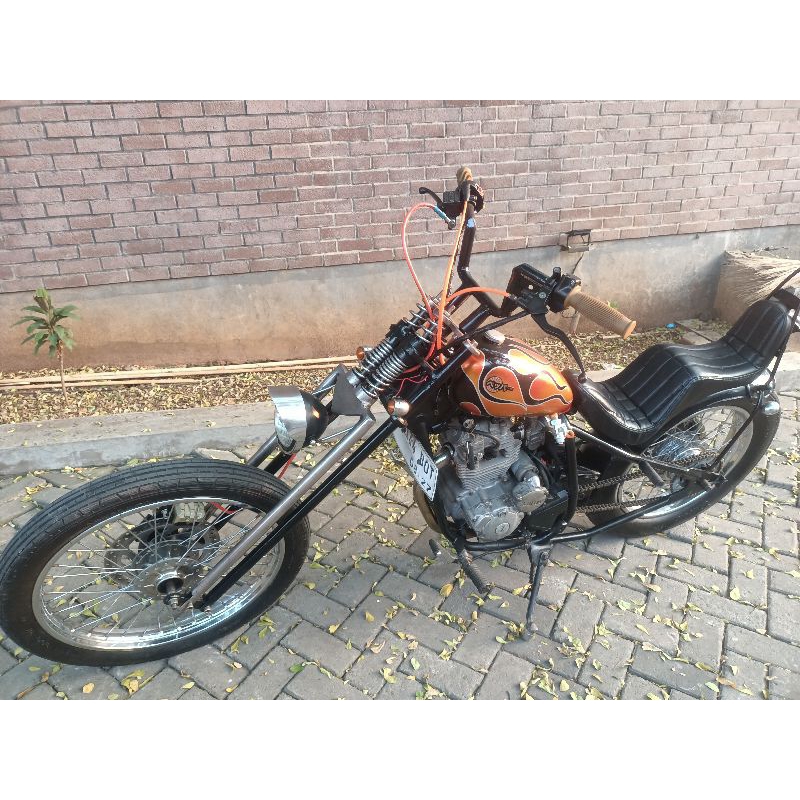 Jual Motor custom Chopper Yamaha scorpio | Shopee Indonesia