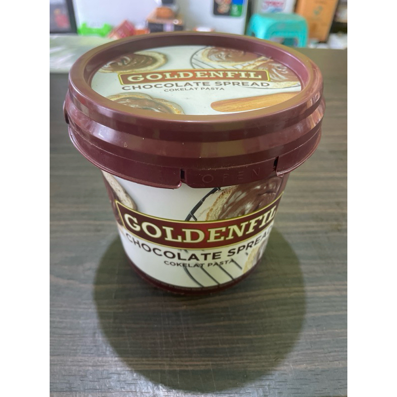 Jual goldenfil choco spread | cokelat spread kemasan 1kg | Shopee Indonesia