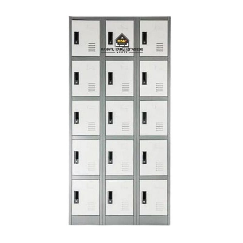 Jual Locker Besi Import 15 Kotak Loker Helm Lemari Kantor Jogja ...