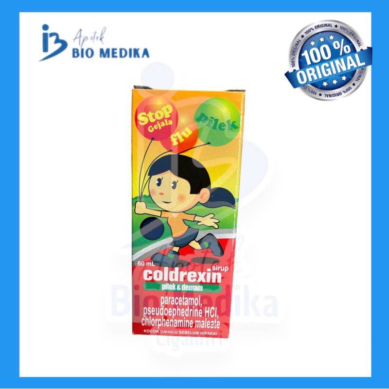 Jual COLDREXIN SIRUP 60 ML - PILEK DEMAM | Shopee Indonesia