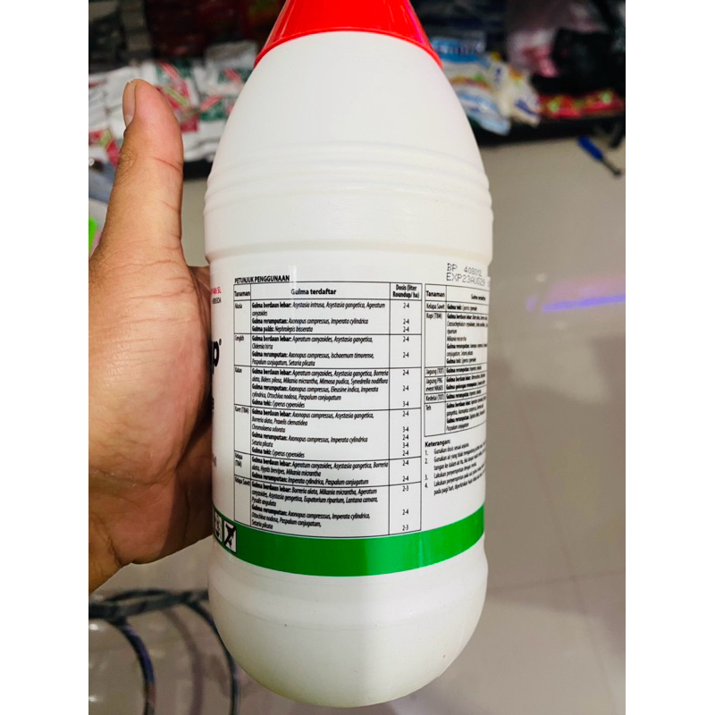 Jual Roundup 486sl 1Liter obat herbisida obat rumput terbaik sampai ...