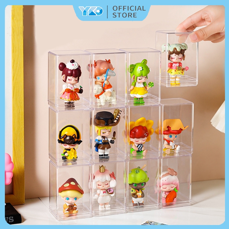 Jual YKO Box Display Figure Rak Pajangan Boneka Transparan Tahan Debu ...