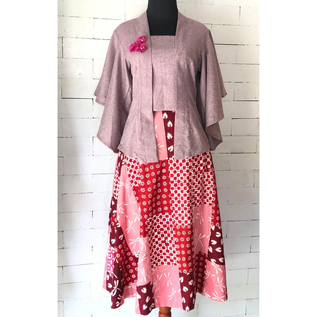 Jual ROK A BATIK ROK BATIK NABILA SKIRT BATIK | Shopee Indonesia