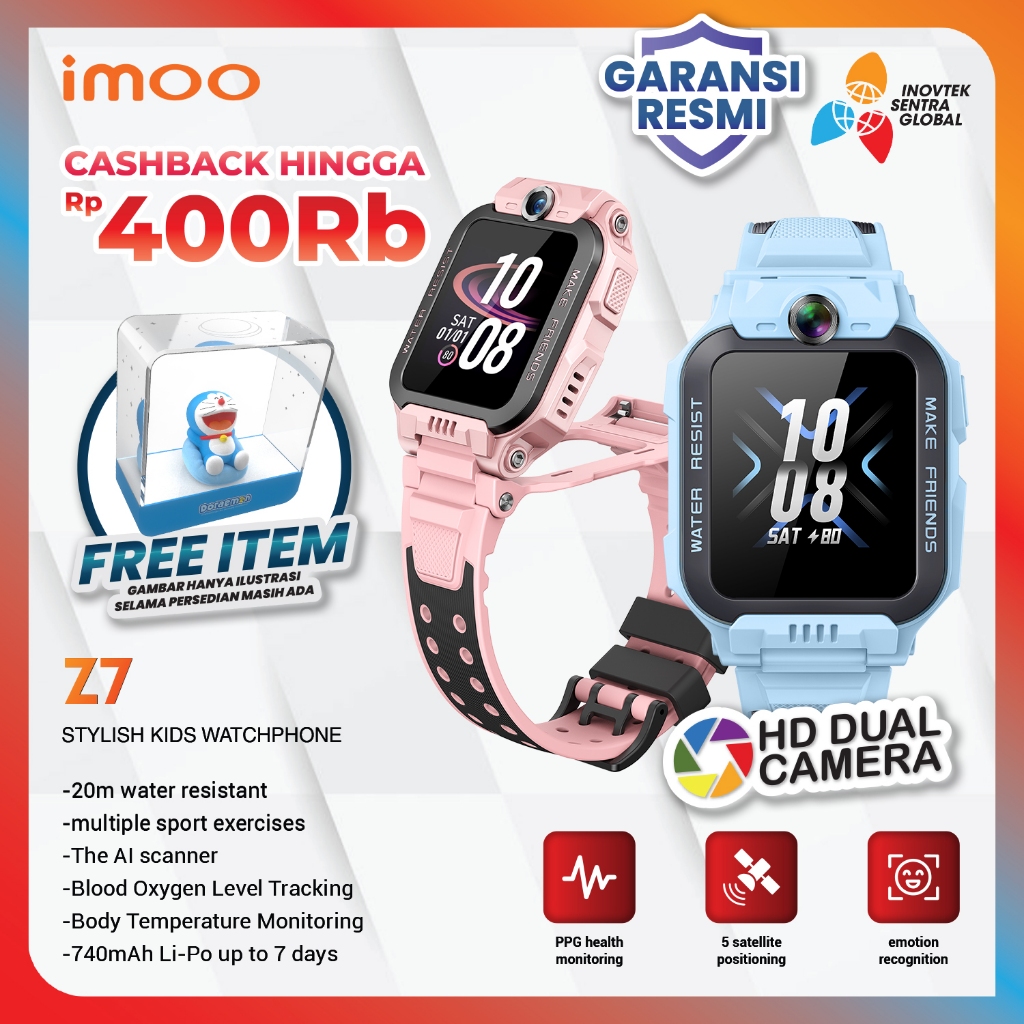 Jual IMOO Kids Watch Phone Z7 Jam Tangan Pintar Smartwatch Anak