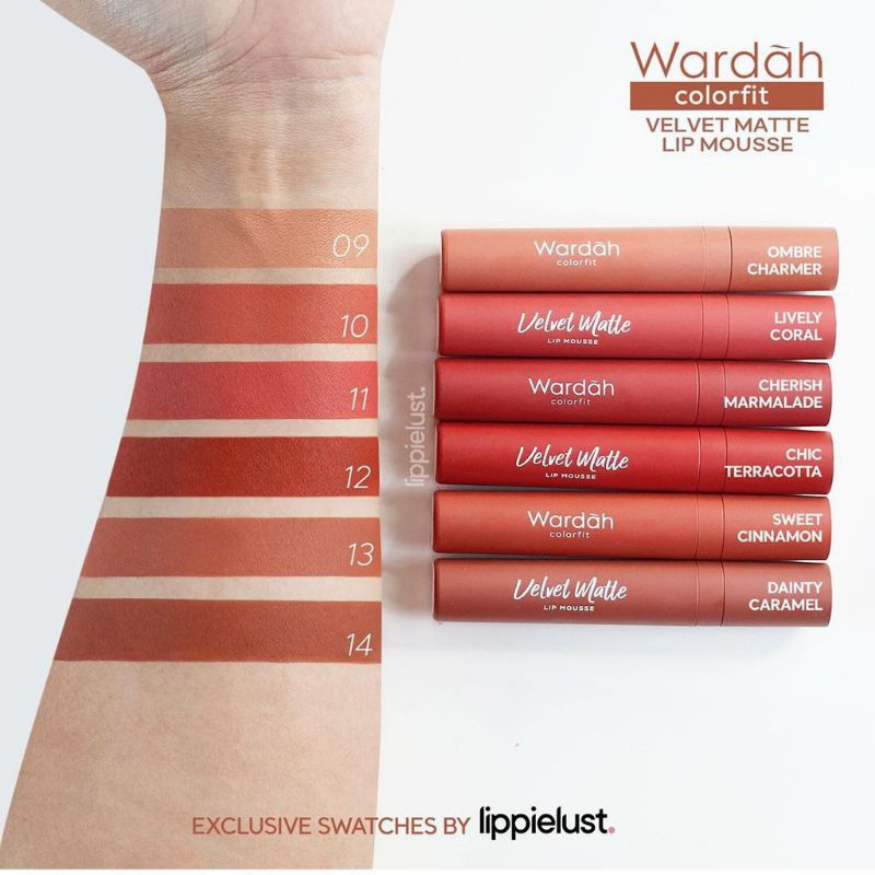 Jual Wardah Colorfit Velvet Matte Lip Mousse | Shopee Indonesia